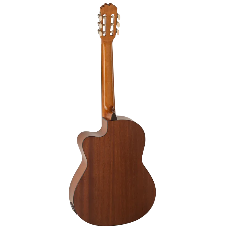Guitarra Clásica Admira Alba 4/4 Electrificada Con Cutaway Serie Iniciación Brillo