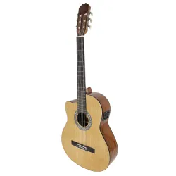 Guitarra Clásica Admira Alba 4/4 Electrificada Con Cutaway Zurda Serie Iniciación Brillo 2