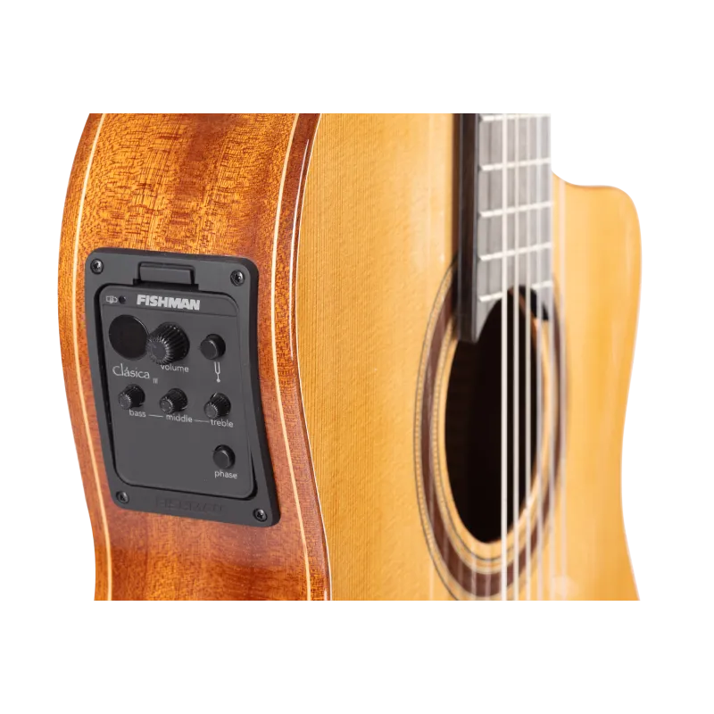 Guitarra Clásica Admira Granada Electrificada Fishman Cutaway Estrecha Serie Conservatorio