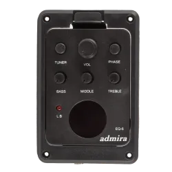 Guitarra Clásica Admira Luna Serie Estudio Cutaway Electrificada Eq6 2