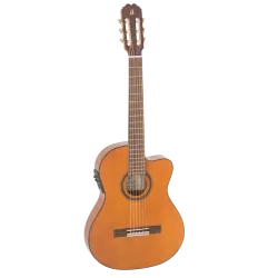 Guitarra Clásica Admira Málaga Electrificada Cutaway Cuerpo Estrecho Fishman Serie Conservatorio