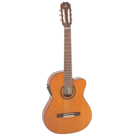 Guitarra Clásica Admira Málaga Electrificada Cutaway Cuerpo Estrecho Serie Conservatorio