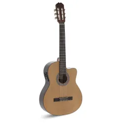 Guitarra Clasica Admira Sara 4/4 Electrificada Con Cutaway Serie Iniciación Brillo