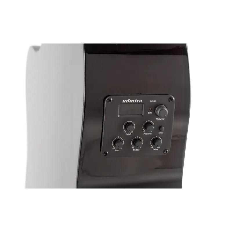 Guitarra Clasica Admira Sara 4/4 Electrificada Con Cutaway Serie Iniciación Brillo