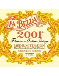 Juego Cuerdas LA BELLA Flamenco 2001M B2001FM