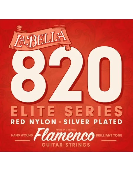 Juego Cuerdas LA BELLA 820 Red B8200