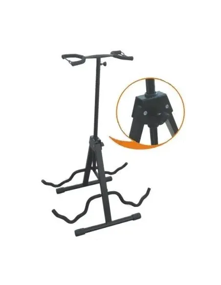 Soporte Admira dos guitarras vertical GS028