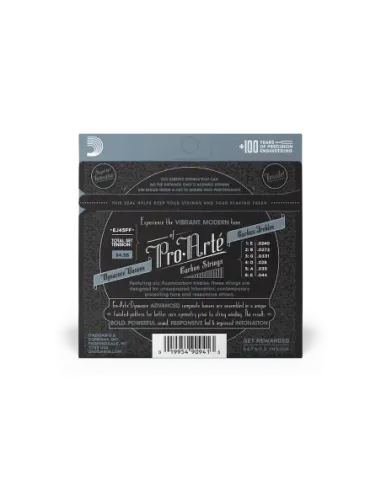 Juego Cuerdas D’Addario EJ45FF Carbono Tensión Normal