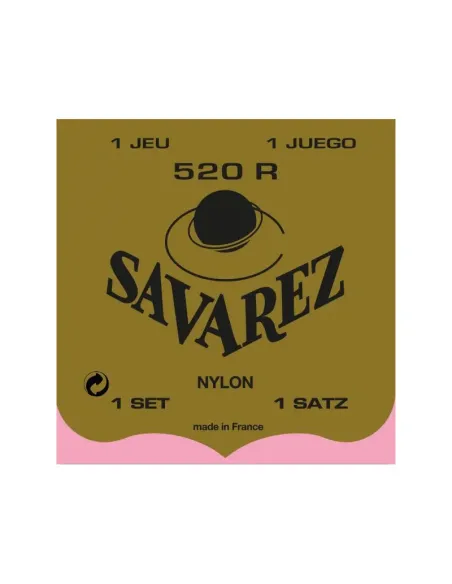 Juego Cuerdas SAVAREZ Carta Roja 520 R CSRJ