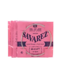 Juego Cuerdas SAVAREZ Carta Roja 520 R CSRJ 2