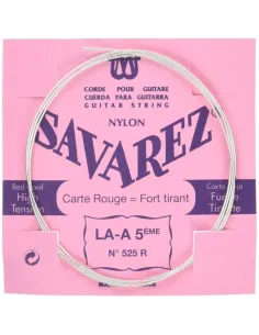 Cuerda 5ª (LA) Savarez Carta Roja 525R. Tensión Media