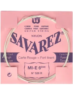 Cuerda 6ª Savarez Carta Roja 523R - Tensión Media/Alta