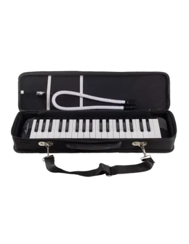Melodica 37 AMADEUS negra con estuche M37BKAM