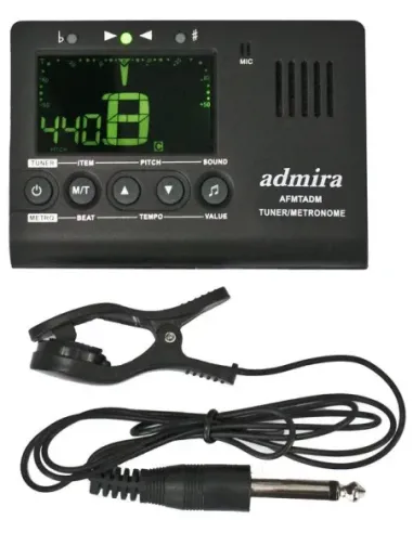 Afinador-metrónomo ADMIRA cromático AFMTADM