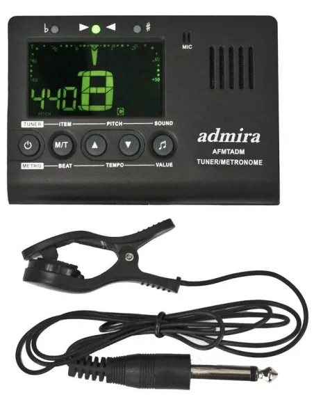 Afinador-metrónomo ADMIRA cromático AFMTADM