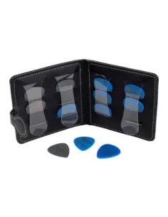 Funda para púas Boston PVC negro y azul +12 PP-512