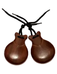 Castañuela JALE 108-N-6 imt bubinga natural 2096