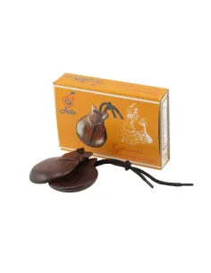 Castañuela JALE 105-6  pulida caoba 2056