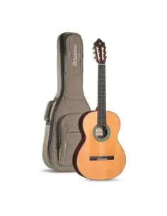 Guitarra Flamenca 5FP Alhambra OP Piñana C/Golpeador y Funda 8213V