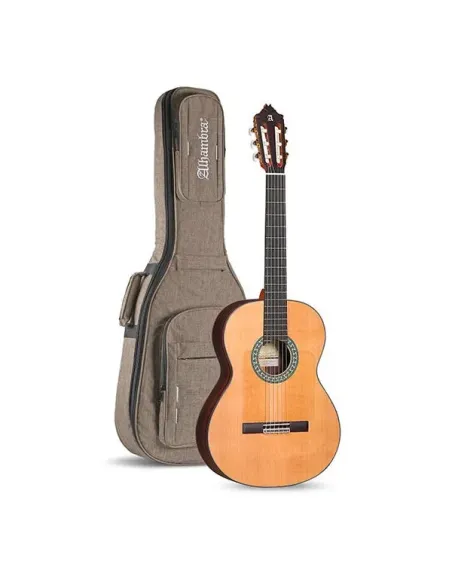 Guitarra Flamenca 5FP Alhambra OP Piñana C/Golpeador y Funda 8213V