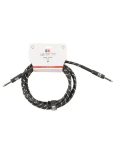 Cable EK para Guitarra AUDIO tela recto 6 m SFJJ0016
