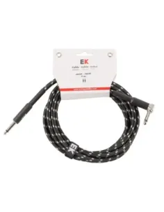 Cable EK para Guitarra AUDIO tela rec/aco 3 m SFJJ0033