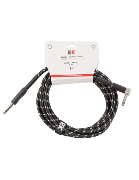 Cable EK para Guitarra AUDIO tela rec/aco 3 m SFJJ0033