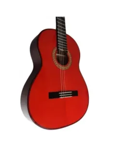 Guitarra Flamenca Antonio De Toledo Modelo ATF-17NR Negra De Palosanto Teñido De Rojo (Funda 30mm Incluida)