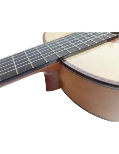 Guitarra Flamenca  Antonio De Toledo Modelo ATF-17B Blanca Cipres  Acabado Brillo Y Color Natural