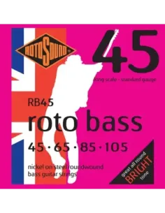 JUEGO DE CUERDAS ROTOSOUND PARA BAJO 45-105