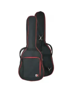 FUNDA EK PARA GUITARRA ACÚSTICA DE 15mm ROJA