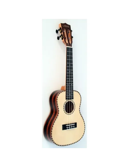 Ukelele Soprano de Palosanto con Tapa Maciza - Egmond