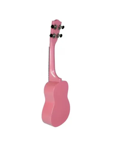 Ukelele Soprano con Funda LANAI Color Rosa Brillo