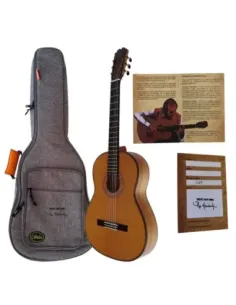 Guitarra Flamenca Profesional Vicente Tatay - Modelo Pepe Habichuela en Cedro y Ciprés