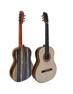 Guitarra Flamenca Ebano Blanco Antonio De Toledo ATF-17EB