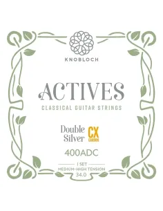 Knobloch Actives CX Carbon 400 ADC Juego de Cuerdas Carbono Guitarra Media/Alta 34.0