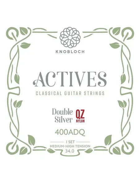 Knobloch Actives QZ Nylon 400 ADQ Juego de Cuerdas Guitarra Media/Alta 34.0