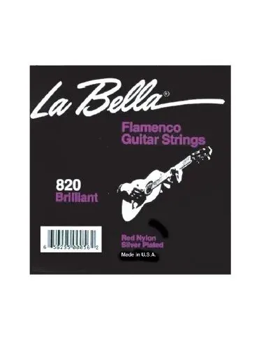 1ª Cuerda Suelta La Bella 820 - Sonido Claro y Preciso