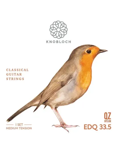 Knobloch Erithacus Nylon QZ Media EDQ 33.5 Juego de Cuerdas para Guitarra