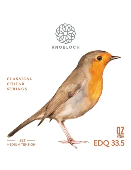 Knobloch Erithacus Nylon QZ Media EDQ 33.5 Juego de Cuerdas para Guitarra