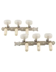 Clavijero Admira Níquel Lira Nacar 018C para Guitarra