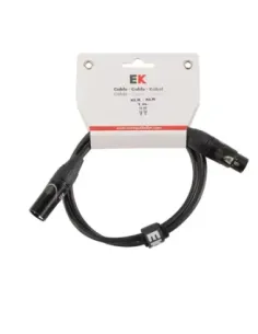 Cable EK Audio XLR/XLR 6M para micrófono - PXX0016