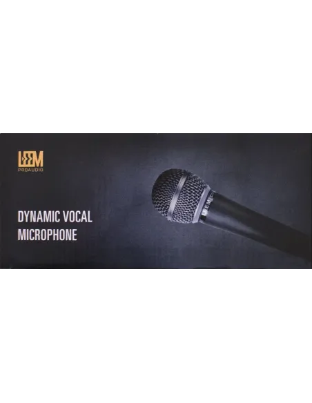 Micrófono Leem DM300 Dinámico – Alta sensibilidad y durabilidad