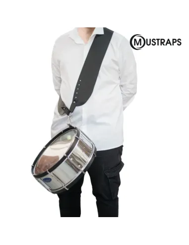 Bandolera MUSTRAPS para Tambor 11 cm | Correa Ajustable y Resistente