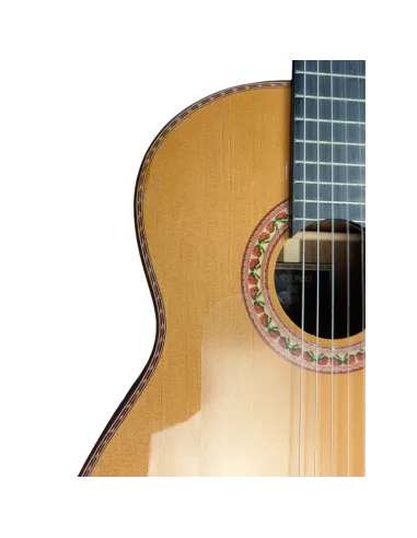 Antonio de Toledo Tomatito Andalucía – Guitarra Flamenca Negra Pau Ferro Tapa Torrefactada