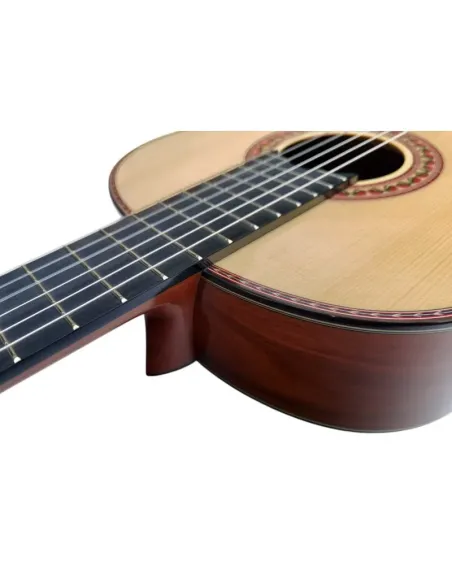 Antonio de Toledo Tomatito Andalucía – Guitarra Flamenca Negra Pau Ferro Tapa Torrefactada