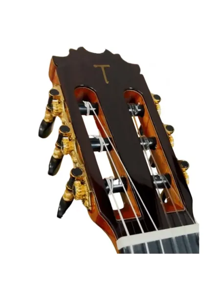 Antonio de Toledo Tomatito Andalucía – Guitarra Flamenca Negra Pau Ferro Tapa Torrefactada