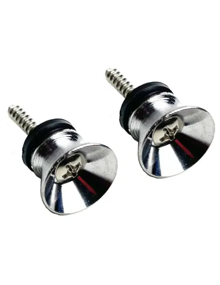 Sujetacorreas sencillo con tornillo (par)