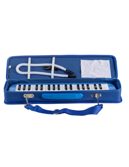 Melódica Amadeus de 37 teclas azul