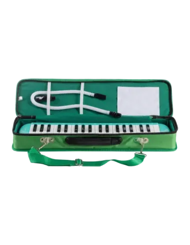 Melódica Amadeus de 37 teclas verde